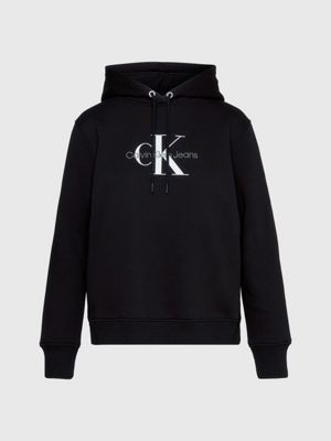 Cotton Blend Fleece Hoodie Calvin Klein®