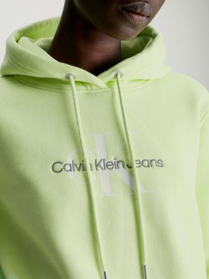 Cotton Blend Fleece Hoodie Calvin Klein®