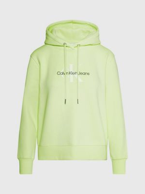 Calvin klein discount neon hoodie