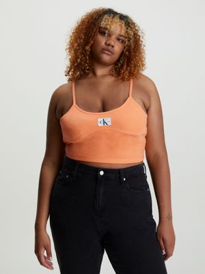 Ribbed Jersey Bralette Top Calvin Klein®