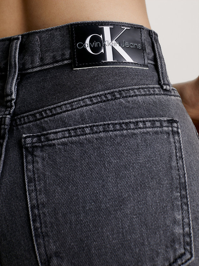 jean bootcut authentique black pour femmes calvin klein jeans