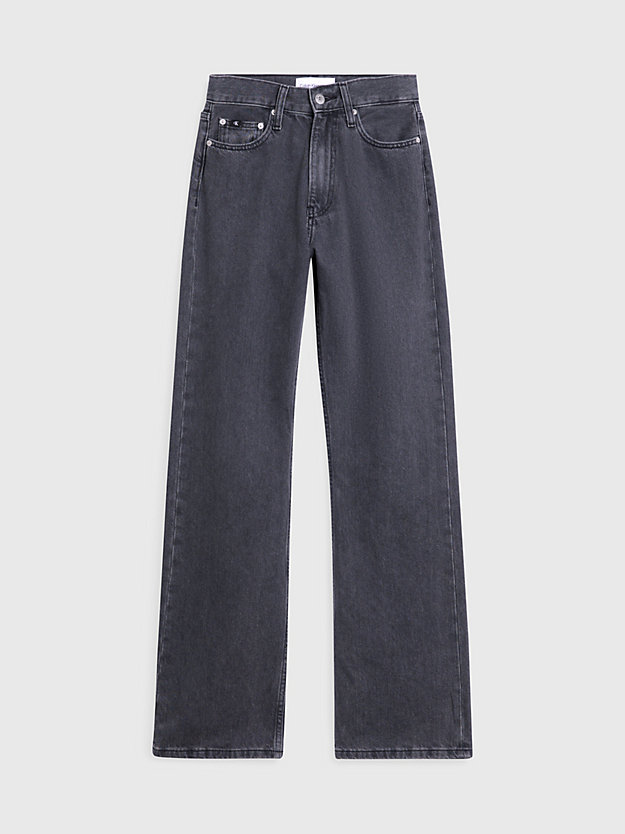 denim black oryginalne jeansy bootcut dla kobiety - calvin klein jeans