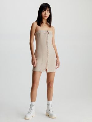 Slim Bandeau Mini Dress Calvin Klein® | J20J221503ABM
