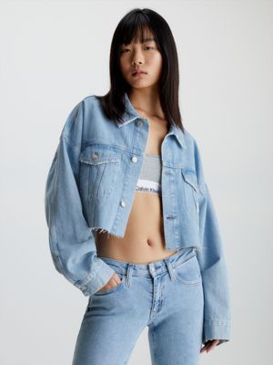 Relaxed Cropped Denim Jacket Calvin Klein® | J20J2215061AA