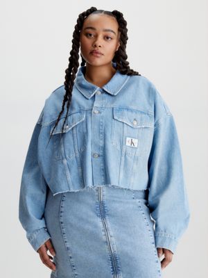 Relaxed Cropped Denim Jacket Calvin Klein® | J20J2215061AA