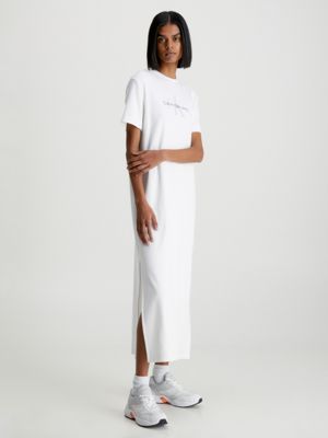 Monogram Maxi T-shirt Dress Calvin Klein® | J20J221519YAF
