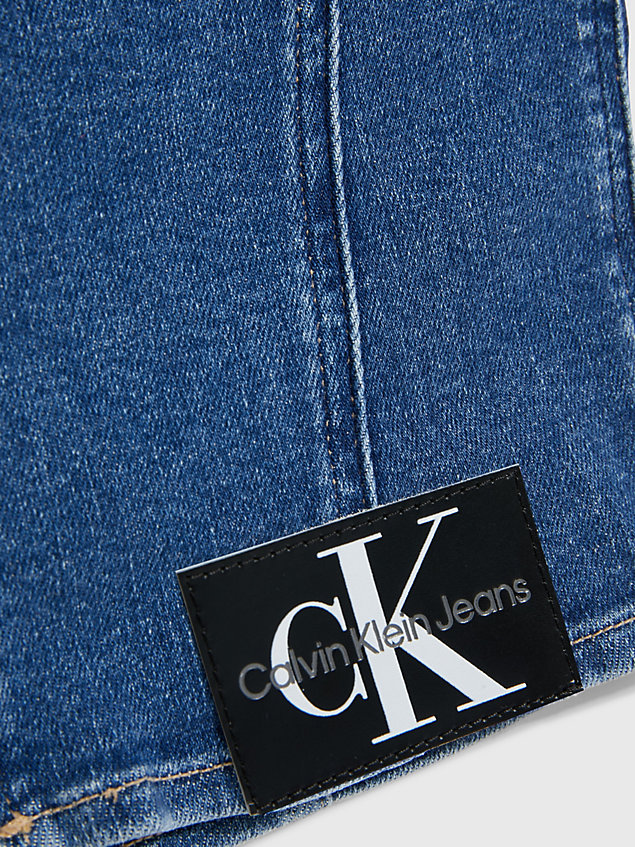 denim denim bustier top for women calvin klein jeans