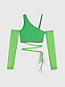 laguna green tie waist long sleeve top - pride for women calvin klein jeans