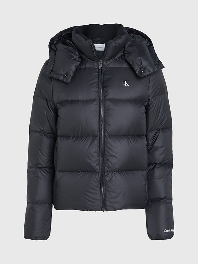 black down puffer jacket for women calvin klein jeans