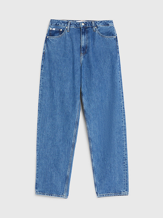 denim dark 90's straight jeans voor dames - calvin klein jeans