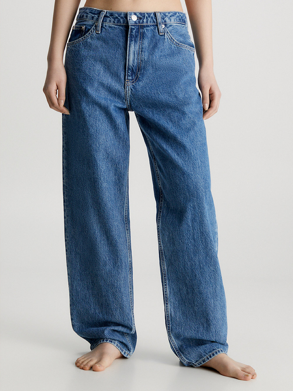 DENIM DARK Straight Jeans Im Neunzigerjahre-Look undefined Damen Calvin Klein