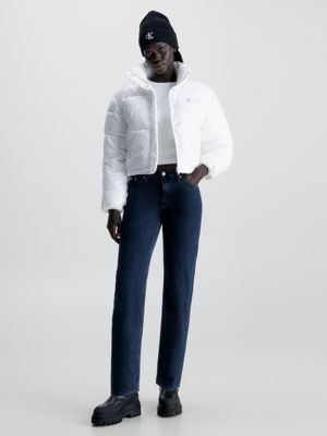 Low Rise Straight Jeans Calvin Klein®