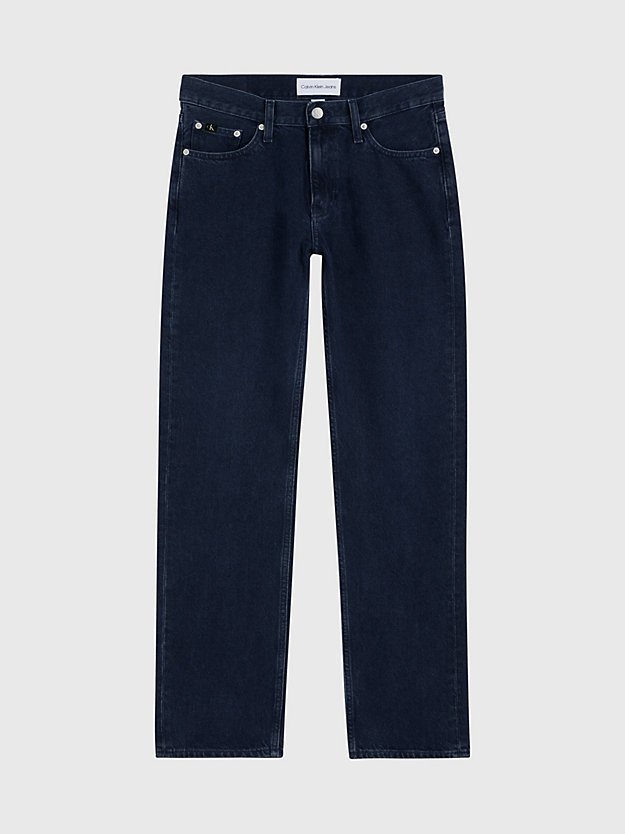 denim dark low rise straight jeans für damen - calvin klein jeans