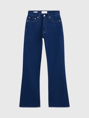 Calvin Klein Jeans AUTHENTIC FRONT SPLIT - Bootcut jeans - denim