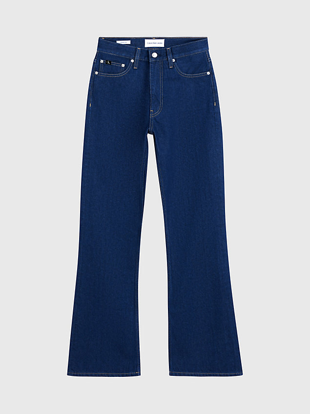 jean bootcut authentique blue pour femmes calvin klein jeans