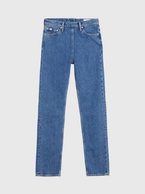Calvin Klein Azzurro Cotton Women Jeans