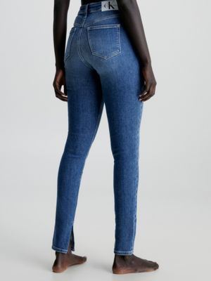 Jean super skinny taille haute longueur cheville Calvin Klein