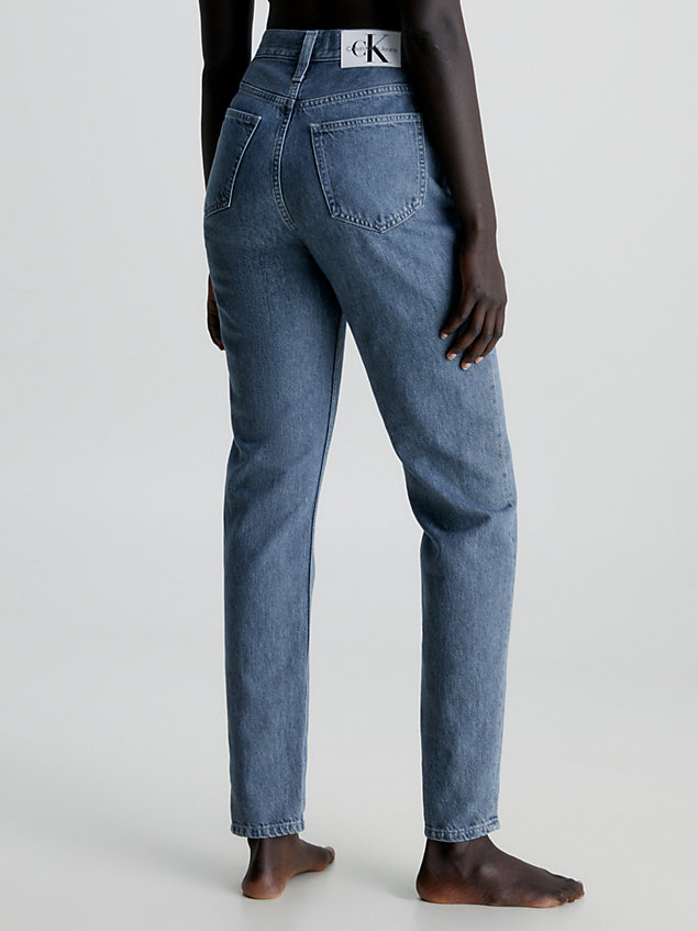 grey mom jeans für damen - calvin klein jeans
