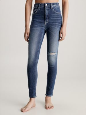 Calvin klein high rise skinny ankle shop jeans