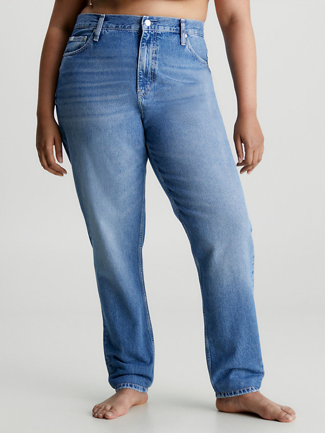 jean mom blue pour femmes calvin klein jeans