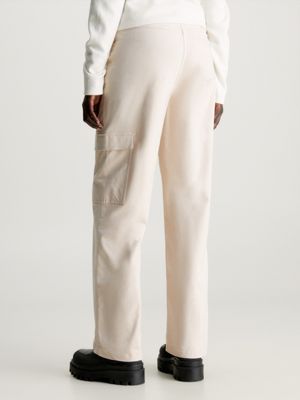 High Rise Corduroy Cargo Pants Calvin Klein®