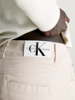 Cargohose aus Kordsamt mit hoher Bundhöhe Calvin Klein® | J20J221861ABJ