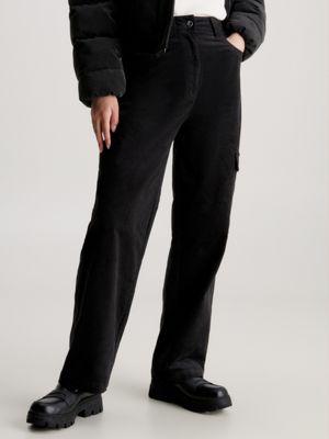 Soft Twill Wide Leg Trousers Calvin Klein®