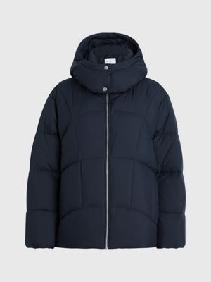 Calvin klein jeans quilted down parka hot sale jacket