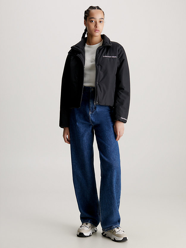 veste relaxed matelassée légère ck black pour femmes calvin klein jeans