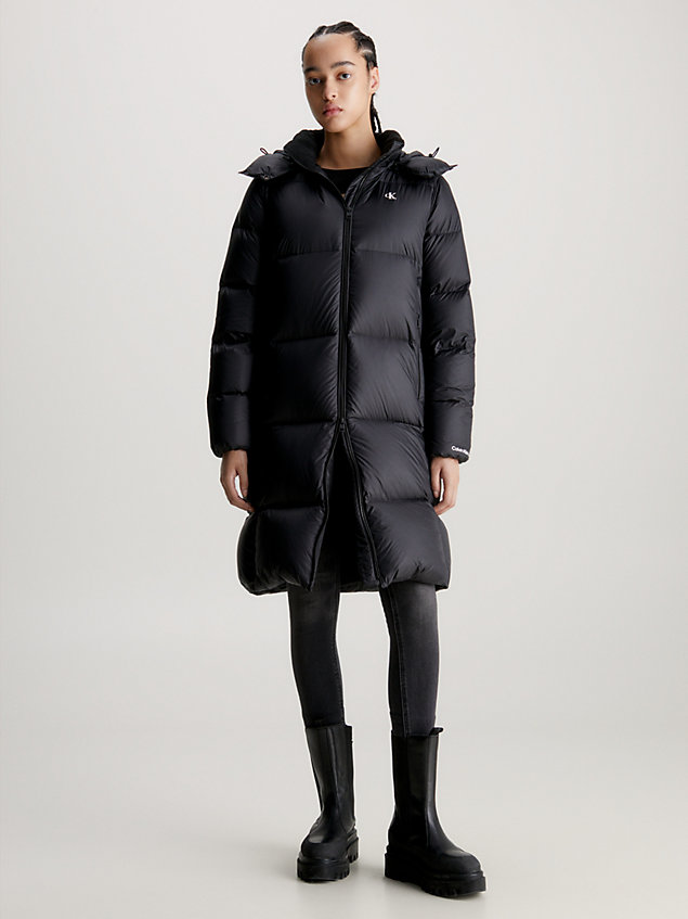  relaxed down puffer coat for women calvin klein jeans