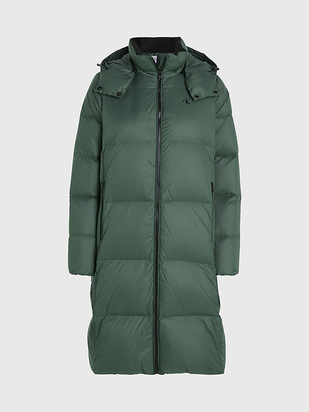 thyme relaxed down puffer coat for women calvin klein jeans