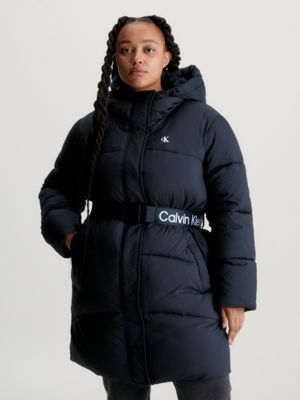 Nylon Belted Puffer Coat Calvin Klein® | J20J221894BEH