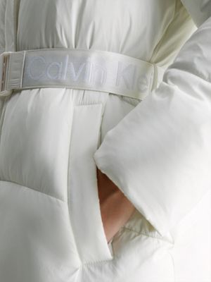 Abrigo de plumas de nailon con cinturón Calvin Klein®