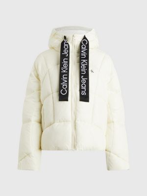 Logo Tape Jacket Short | Puffer Calvin Klein® J20J221901YBI