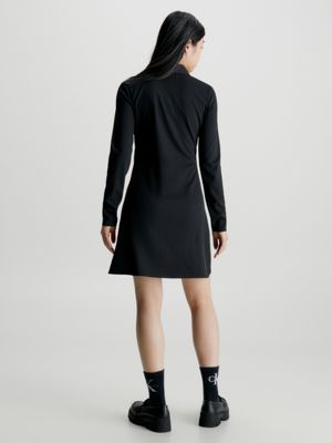 Sleeve Fitted Shirt Klein® | Dress Long Calvin J20J221913BEH