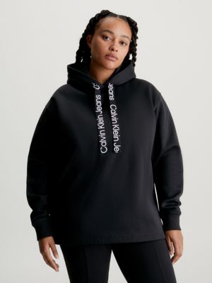Oversized Logo Tape Hoodie Calvin Klein® | J20J221942BEH