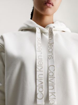 Oversized Logo Tape Hoodie Calvin Klein® | J20J221942YBI