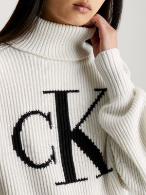 Calvin klein hotsell monogram jumper