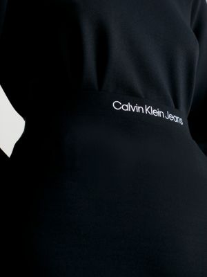 Rock mit Logo-Bund aus Milano-Jersey Calvin Klein® | J20J222004BEH