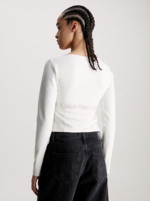 Milano Jersey Long Sleeve Top Calvin Klein® | J20J222013YBI