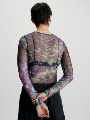 Long Sleeve Tops - Womens Long Sleeve Tops inc Mesh & Crop