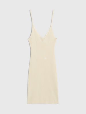 Slim Rib-Knit Tank Dress Calvin Klein® | J20J222074ACJ | Strickkleider