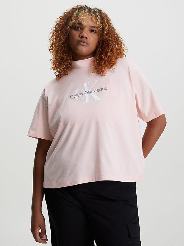 FAINT BLOSSOM T-shirt relaxed avec monogramme for femmes CALVIN KLEIN JEANS