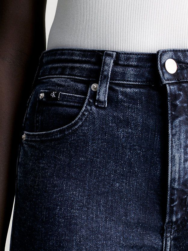 denim dark high rise skinny jeans voor dames - calvin klein jeans