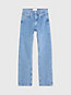 denim light high rise straight jeans for women calvin klein jeans