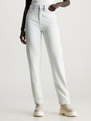 Calvin klein deals white jeans womens