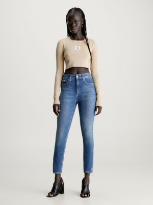 Jean Super Skinny High Rise Longueur Cheville Calvin Klein