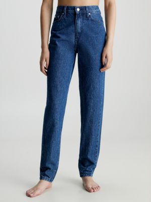 Calvin Klein Jeans Skinny de Talle Alto Pantalones para Mujer