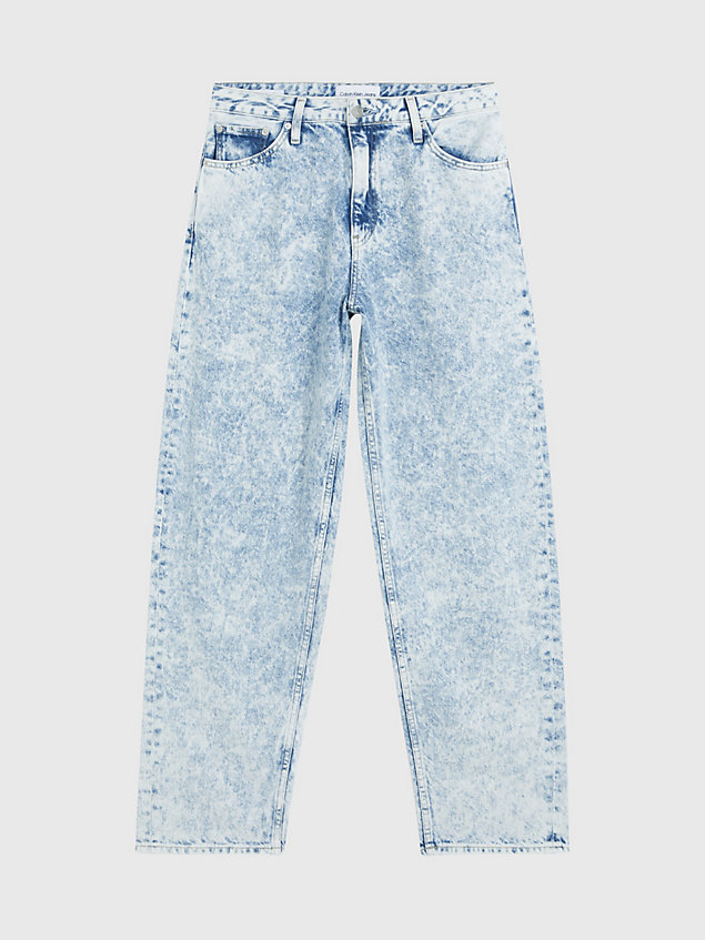 90's straight jeans blue da donna calvin klein jeans