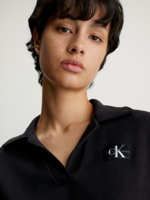 Calvin klein outlet cropped pullover hoodie